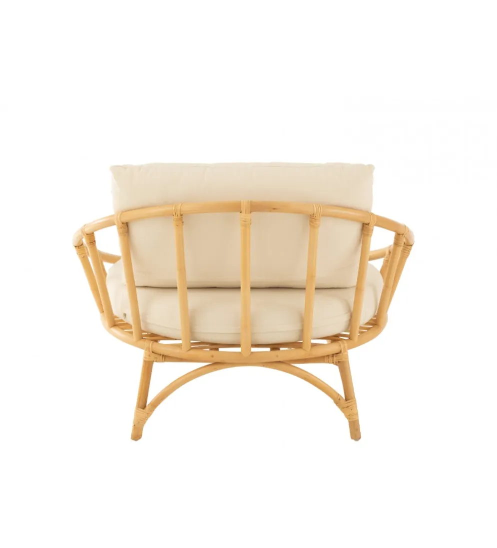 Fotel ogrodowy KILA 98 cm naturalny