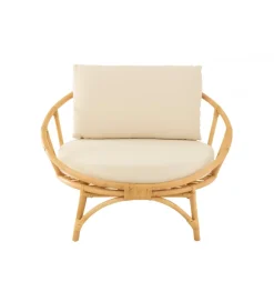 Fotel ogrodowy KILA 98 cm naturalny