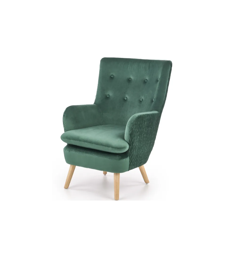 Fotel RAVEL zielony
