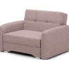 Fotel rozkładany LAINE 102 cm Poco 101 różowy
