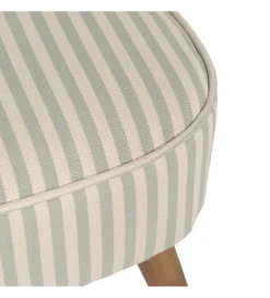 Fotel STRIMERS 73 cm zielony w paski