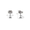 Hoker THINKTANK 111 cm szary