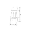 Hoker VOGUE 80 cm welwet