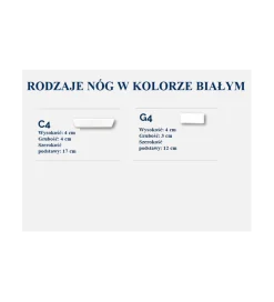 Łóżko Clarise w różnych rozmiarach oraz kolorach do wyboru