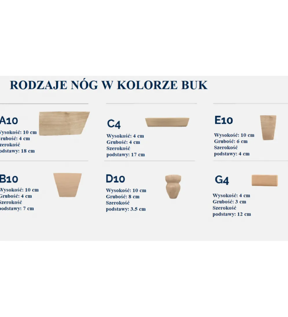 Łóżko Cornwall w różnych rozmiarach i kolorach do wyboru