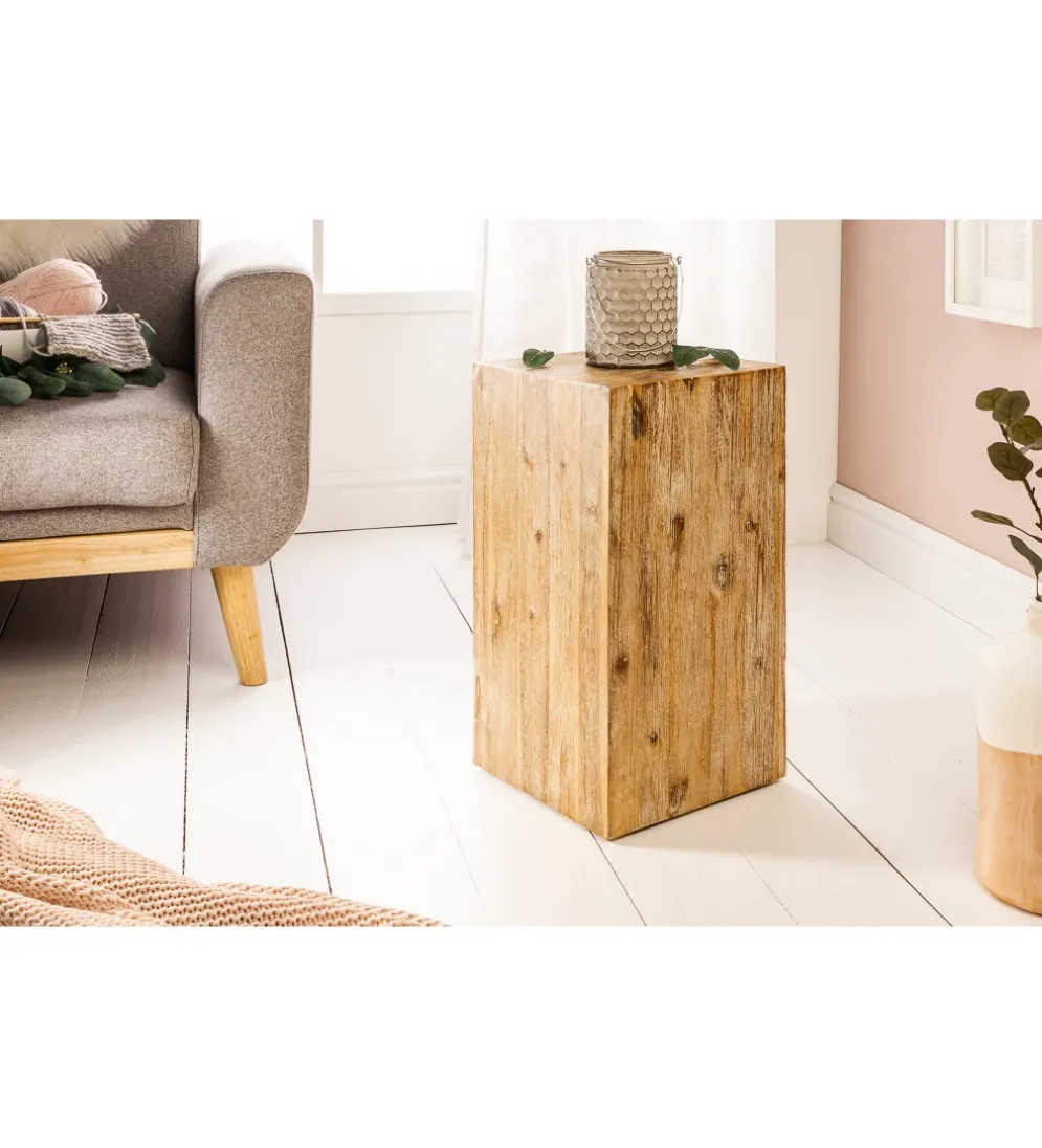 Kolumna Columna 50 cm akacja teak