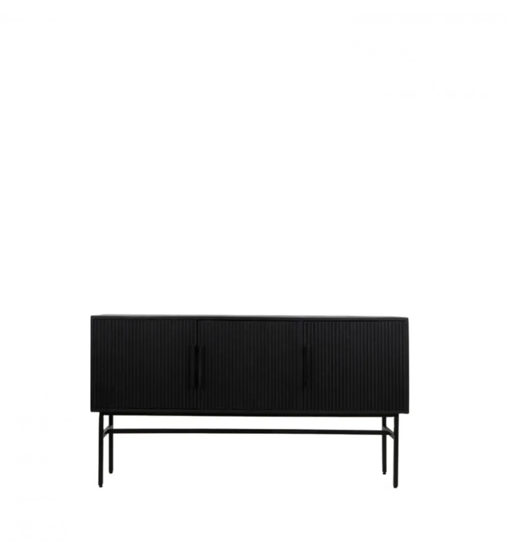 Komoda ABAGE 150 cm czarna