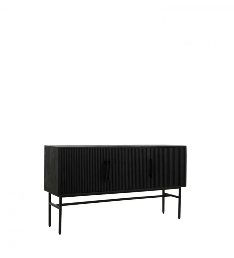 Komoda ABAGE 150 cm czarna