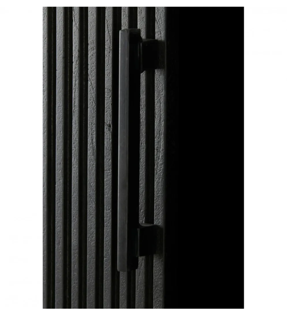 Komoda ABAGE 150 cm czarna