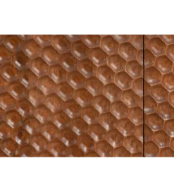Komoda ADLON 180 cm drewno mango brązowa