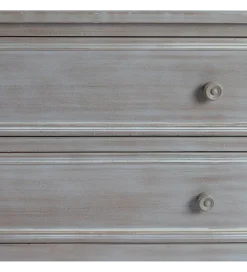 Komoda ALIEY 80 cm drewno jodła jasny brąz