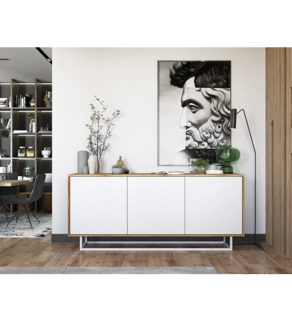Komoda Apollo 168 cm biała