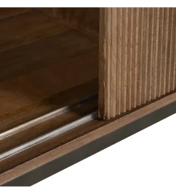 Komoda BUTEL 180 cm drewno mango naturalna