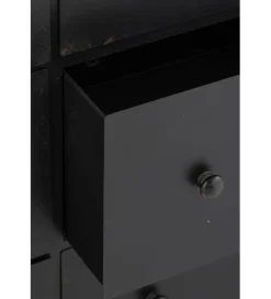 Komoda CADE 175 cm czarna