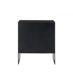 Komoda CANE PANE 89 cm naturalna czarna