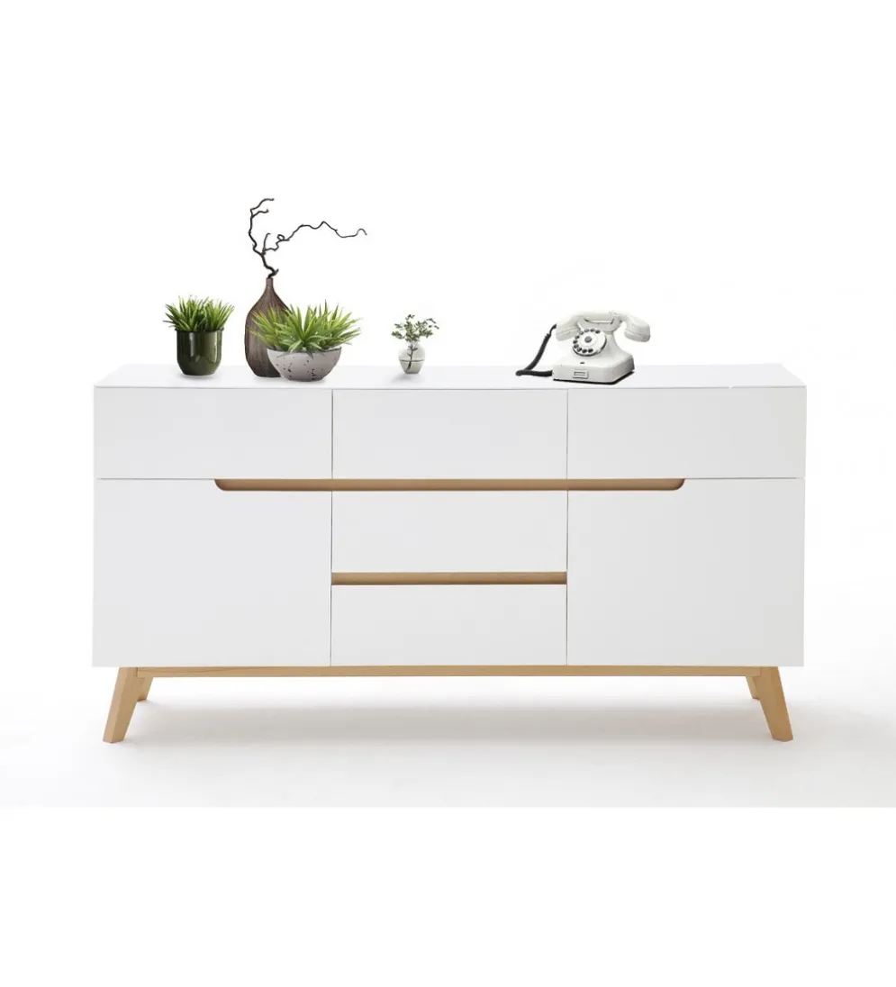 Komoda CERVO 145 cm biała