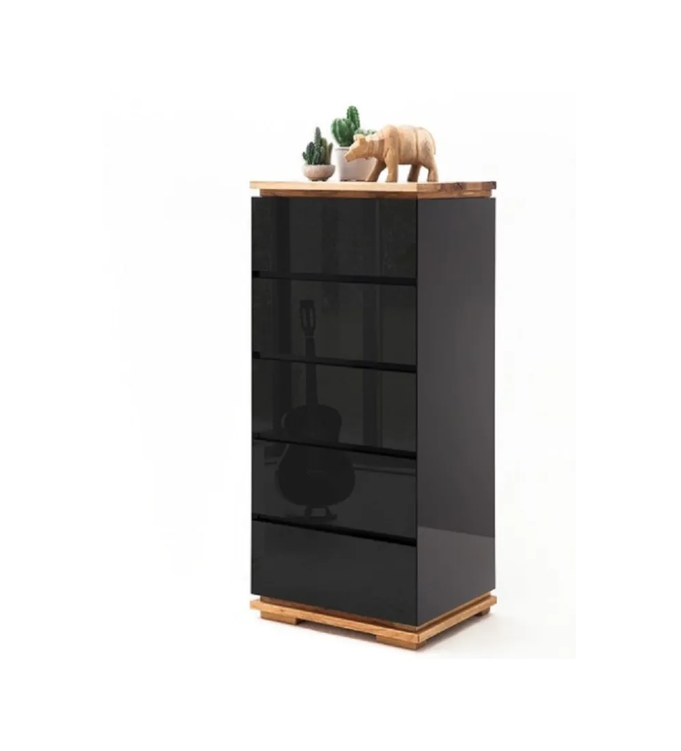 Komoda CHIARO 50 cm czarna