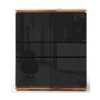 Komoda CHIARO 100 cm czarna