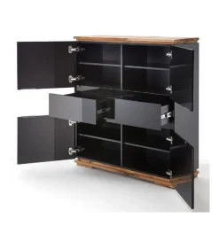 Komoda CHIARO 100 cm czarna