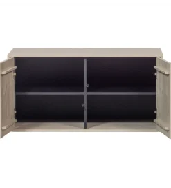 Komoda DAILY 50 x 100 cm drewno sosny szare