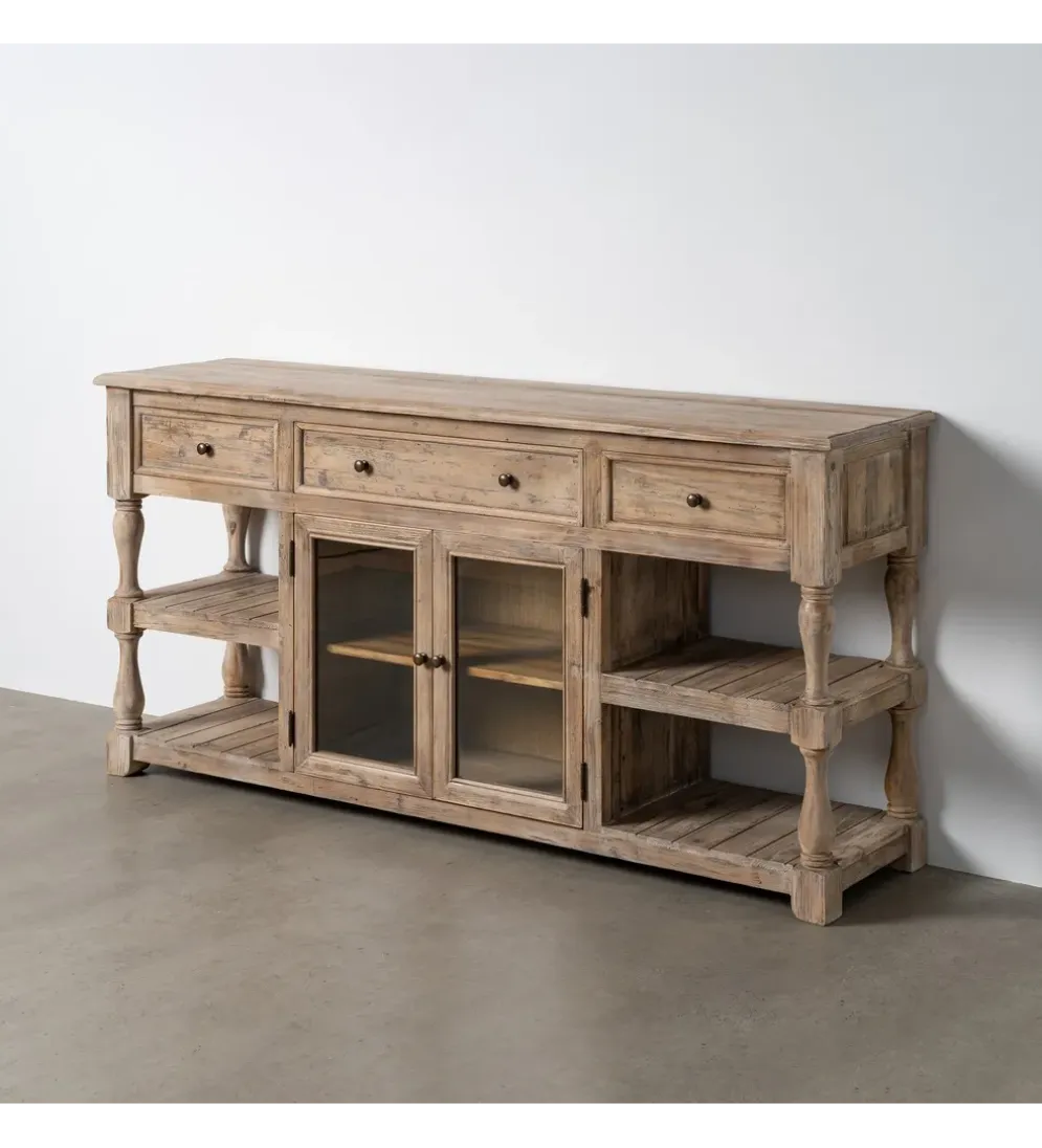 Komoda DEPINO 180 cm drewno sosny