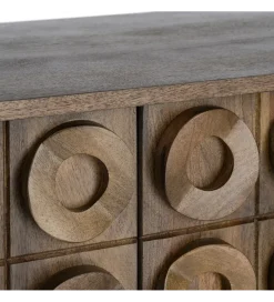 Komoda DERACENO 147 cm drewno mango