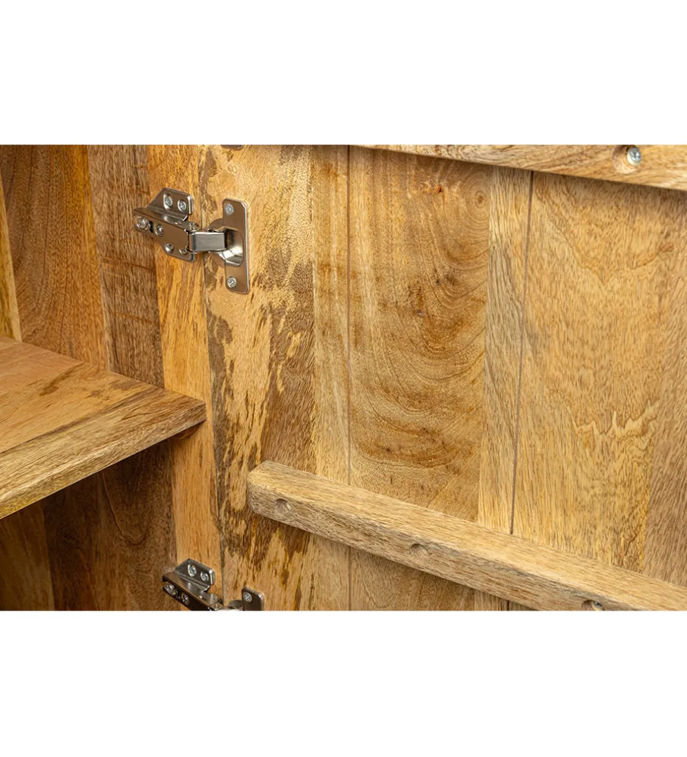 Komoda DORRATO 120 cm drewno biały