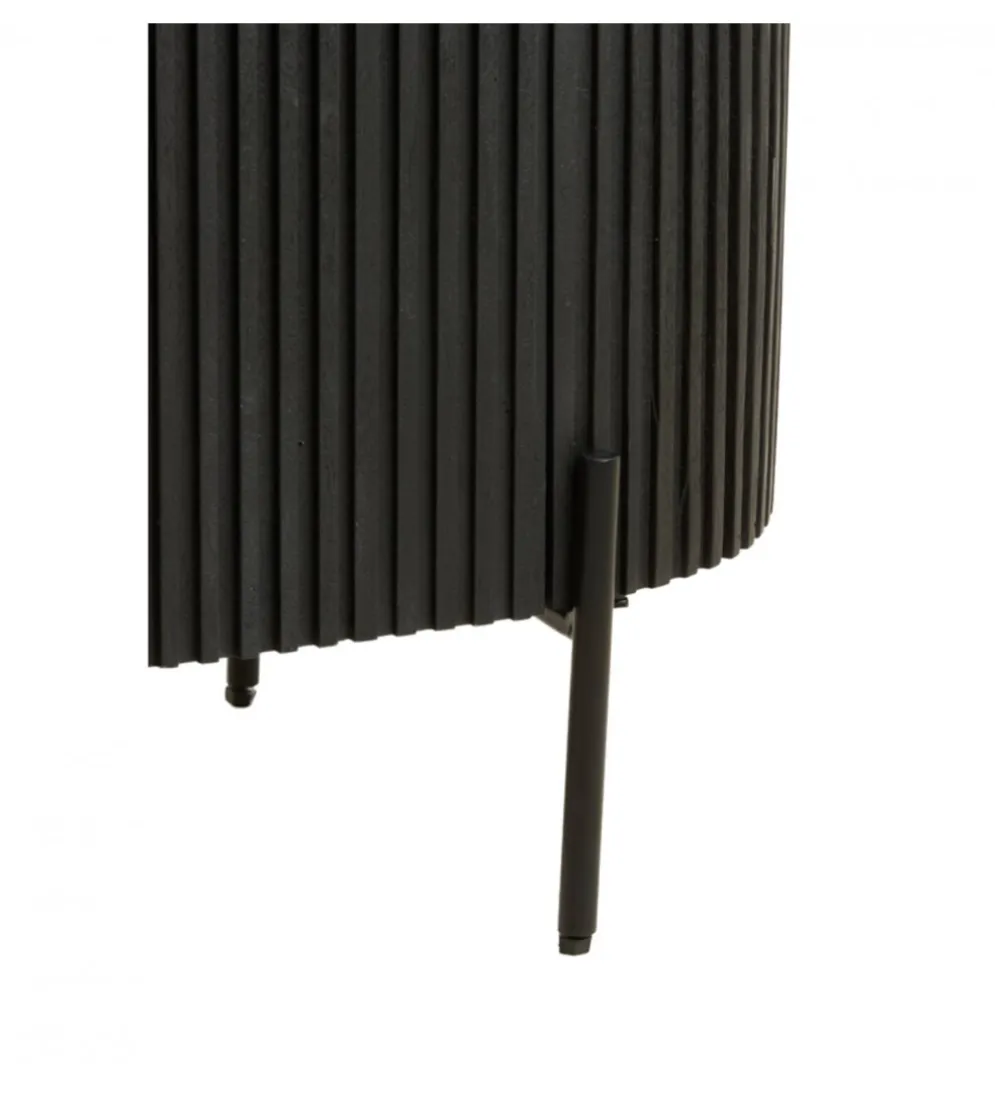 Komoda DUMOSI 140 cm czarna