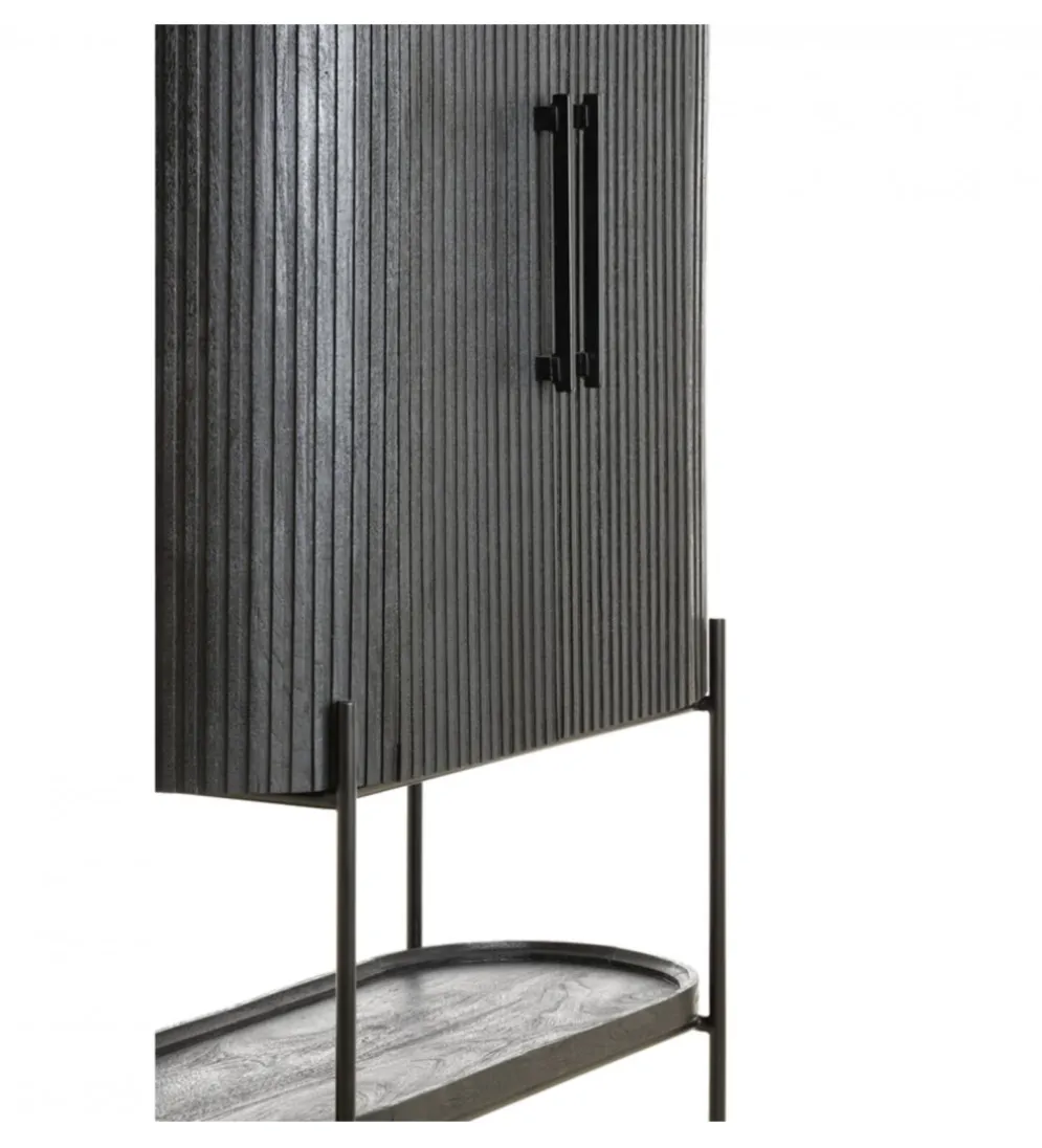 Komoda DUMOSI 165 cm czarny