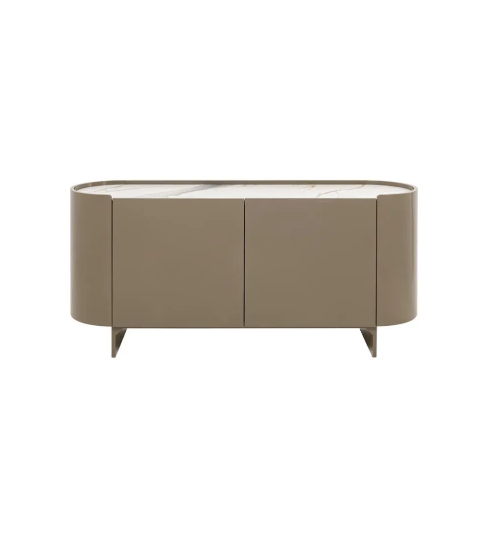 Komoda ELIANO 160 x 75 cm khaki