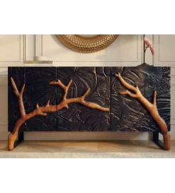 Komoda FOREST 160 cm 3D drewno mango