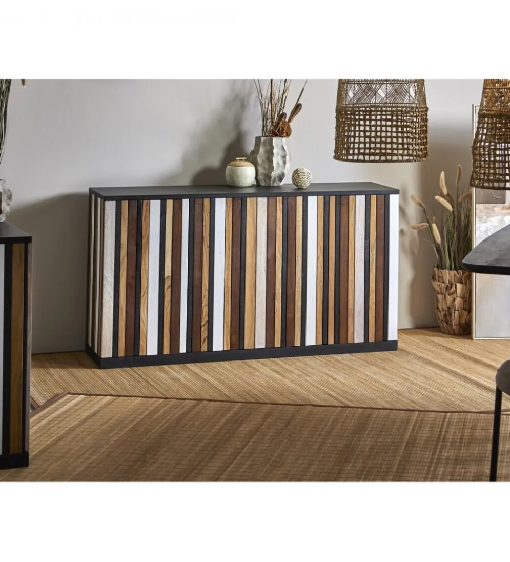Komoda GERUTAD 150 cm akacja drewno