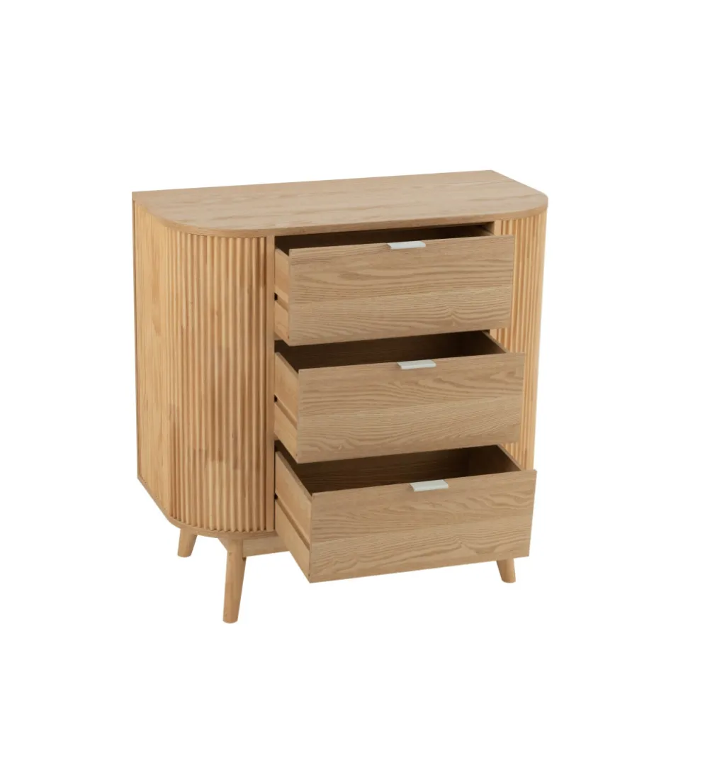Komoda GEZA 80 cm naturalna