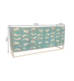 Komoda GIULIO 180 x 80 cm naturalna