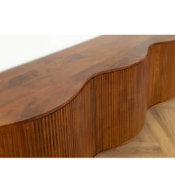 Komoda GRANDEUR 180 cm drewno mango brązowa