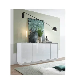 Komoda ICEE 180 cm biała
