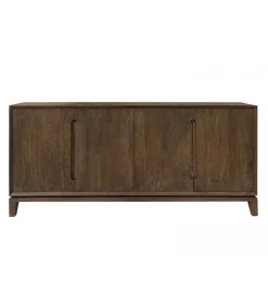 Komoda KORTE 190 cm drewno mango brąz