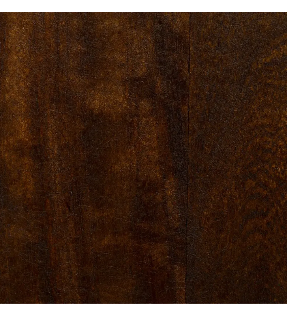 Komoda KURT 190 cm drewno mango ciemny brąz