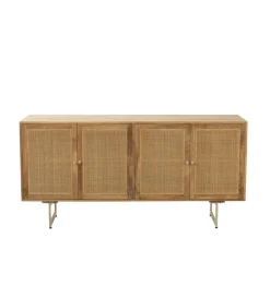 Komoda LAOS 170 cm z drewna mango naturalna