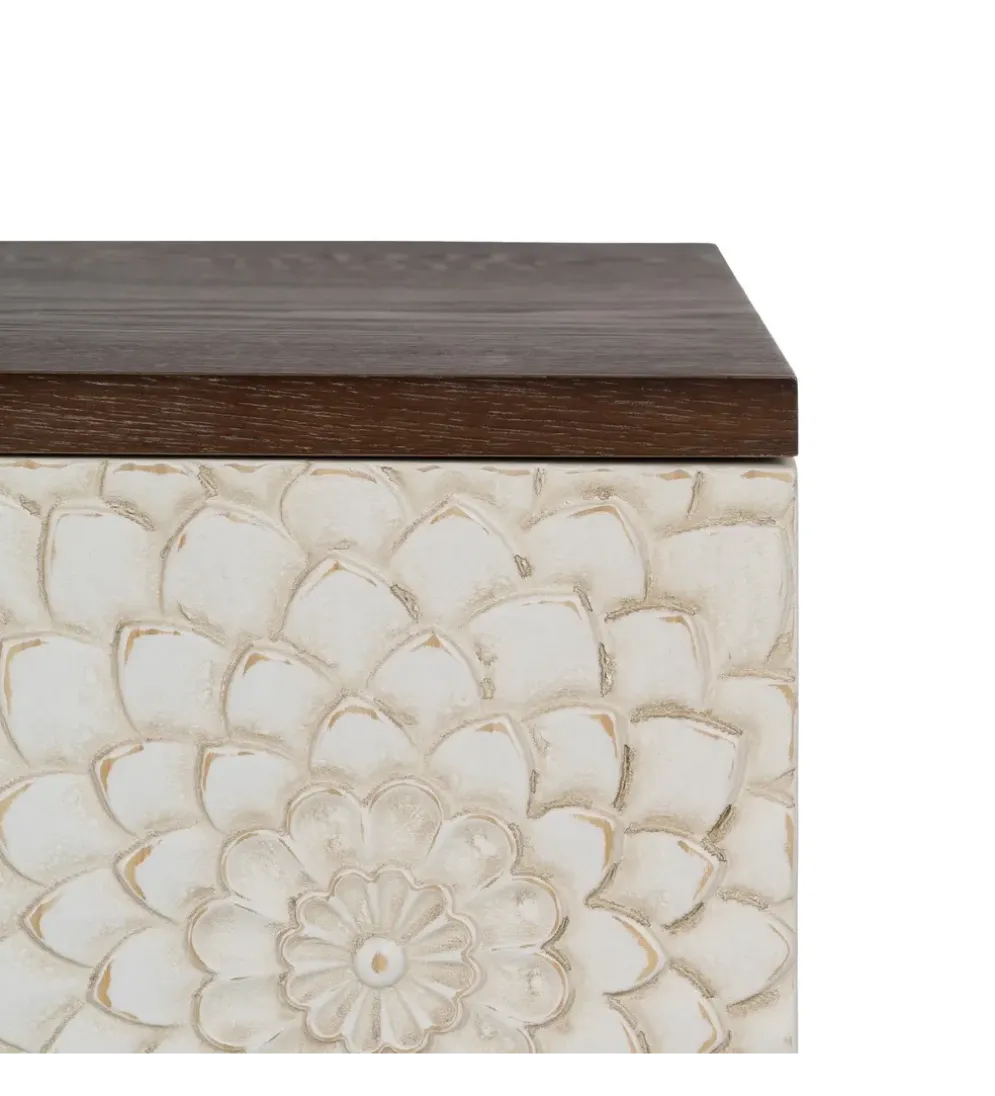 Komoda LAPUNA 80 cm drewno sosnowe