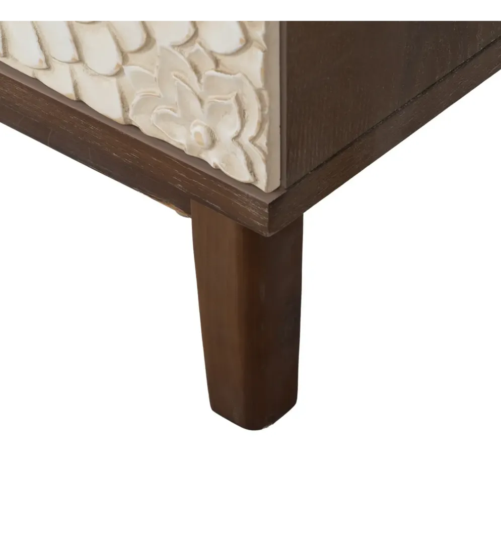 Komoda LAPUNA 71 cm drewno sosny