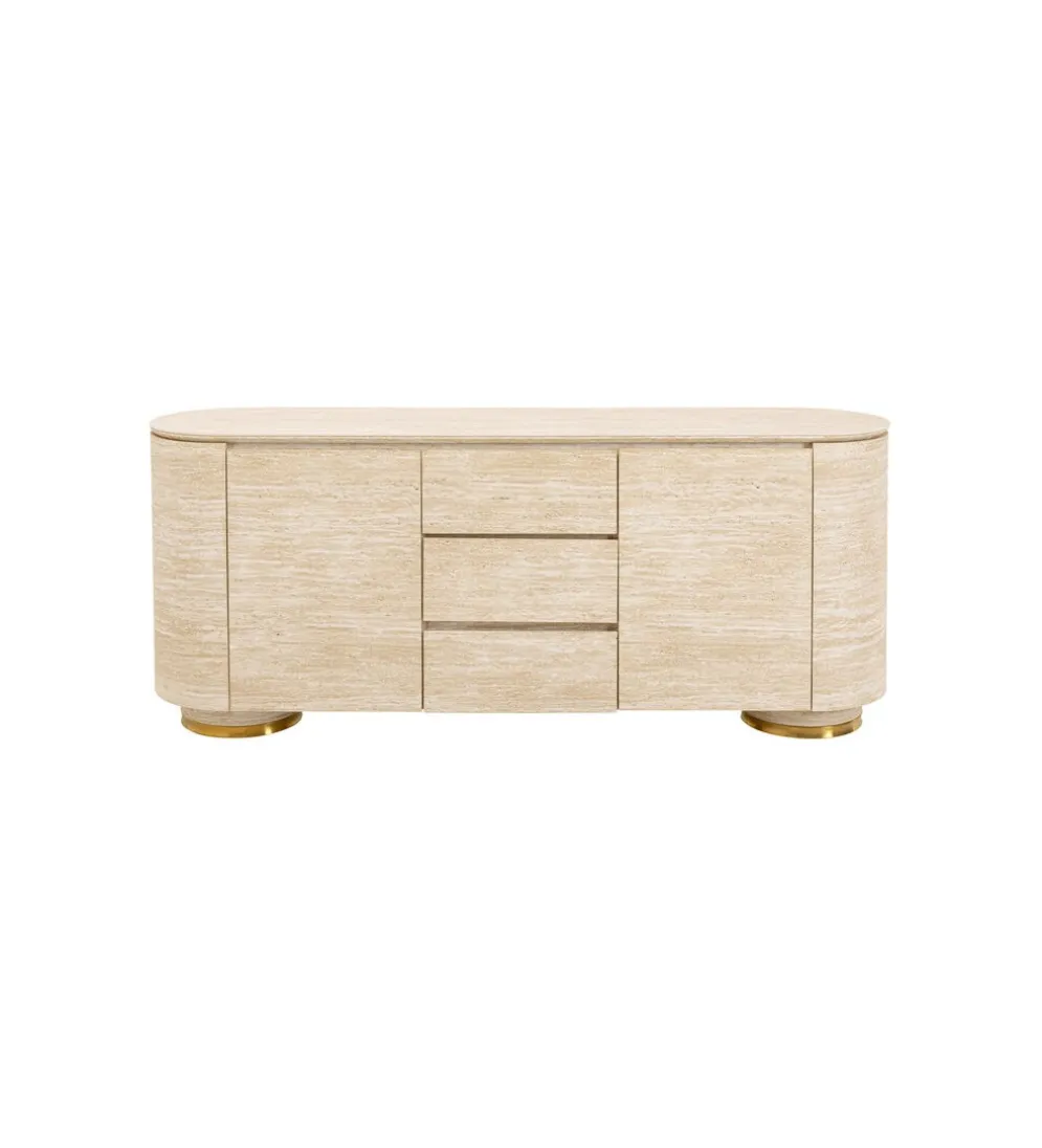 Komoda LINNEA 180 x 78 cm naturalna