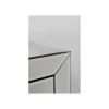 Komoda lustrzana Luxury  140 cm transparentna
