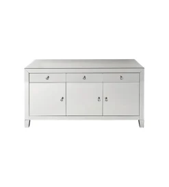 Komoda lustrzana Luxury 140 cm transparentna