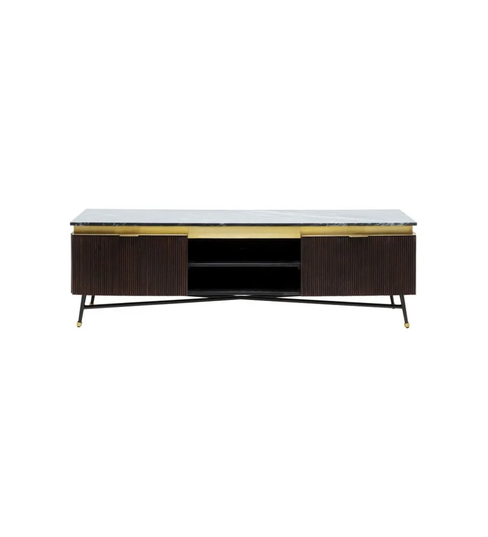 Komoda lustrzana Luxury 88 cm transparentna
