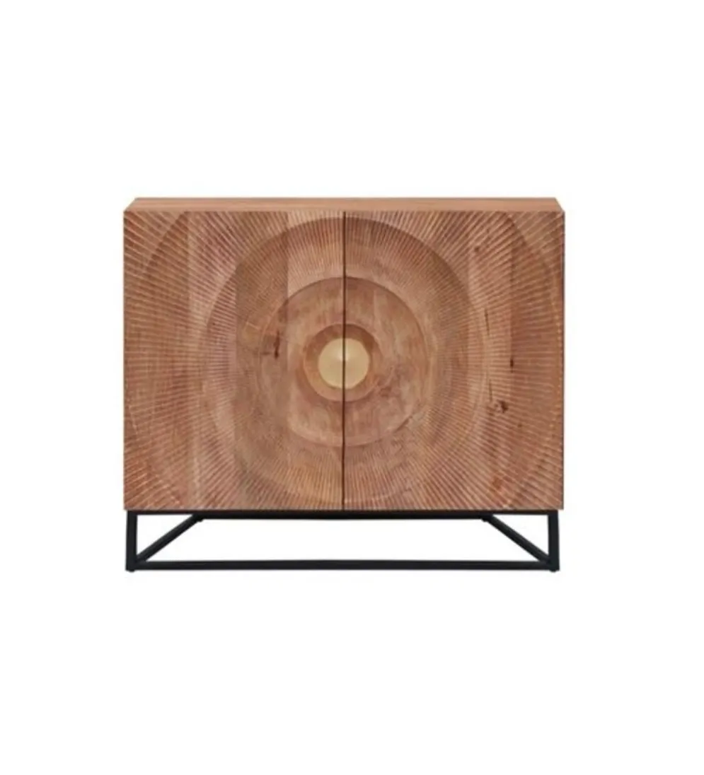 Komoda MADEIRA BRIGHT 100 x 90 cm drewno mango