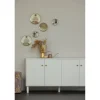 Komoda MADU 160 cm drewno sosna szara