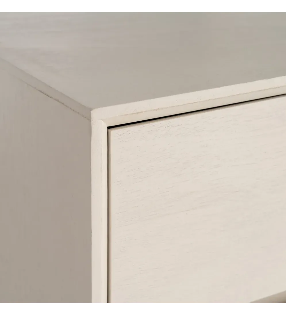 Komoda MESTARONY 75 cm kremowa