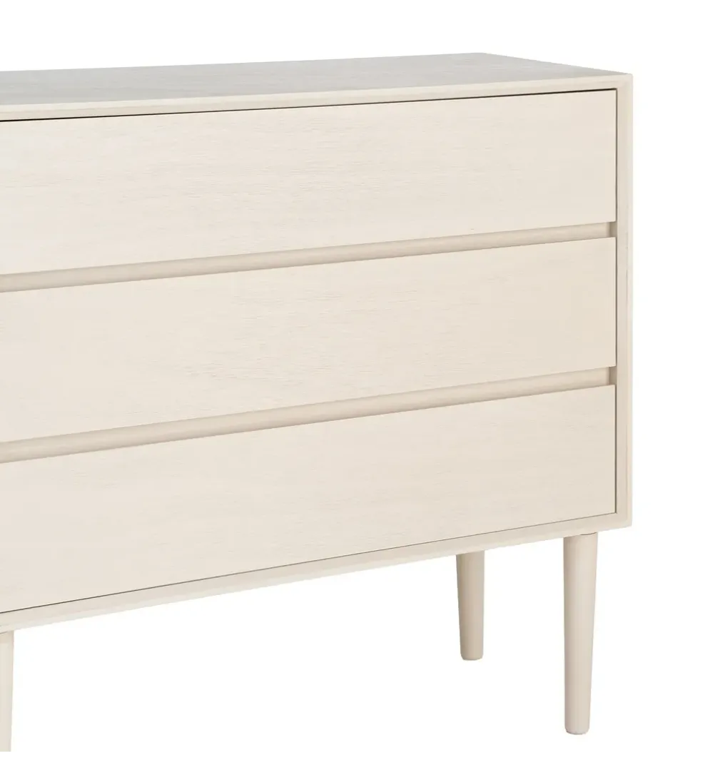Komoda MESTARONY 75 cm kremowa