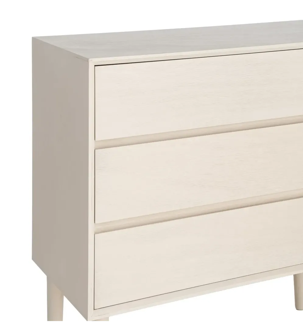Komoda MESTARONY 75 cm kremowa